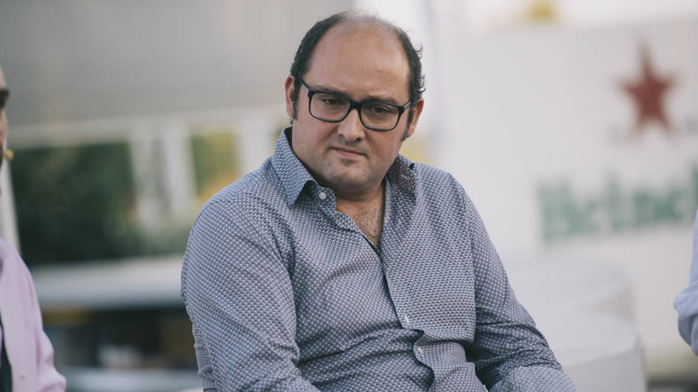 Alberto Redrado en la trobada '¡Viva el Vino!'