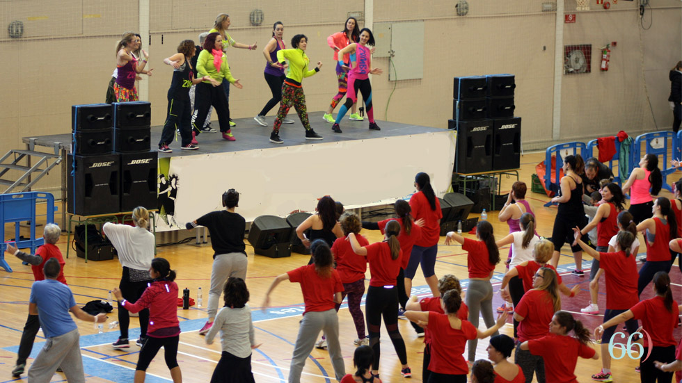 Activitat esportiva en el Francisco Laporta d'Alcoi / Foto Arxiu