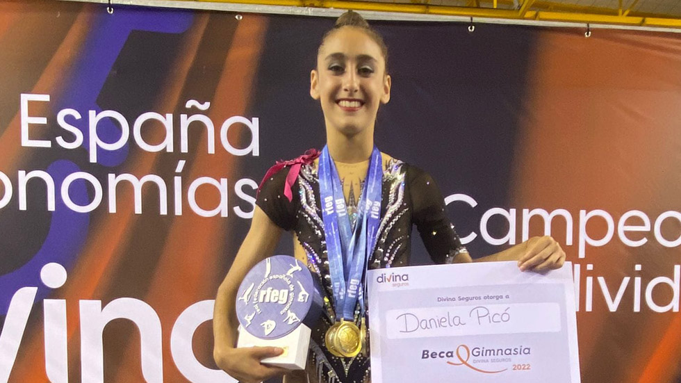Daniela Picó en el Campeonato de España / Foto: CGR Alcoi