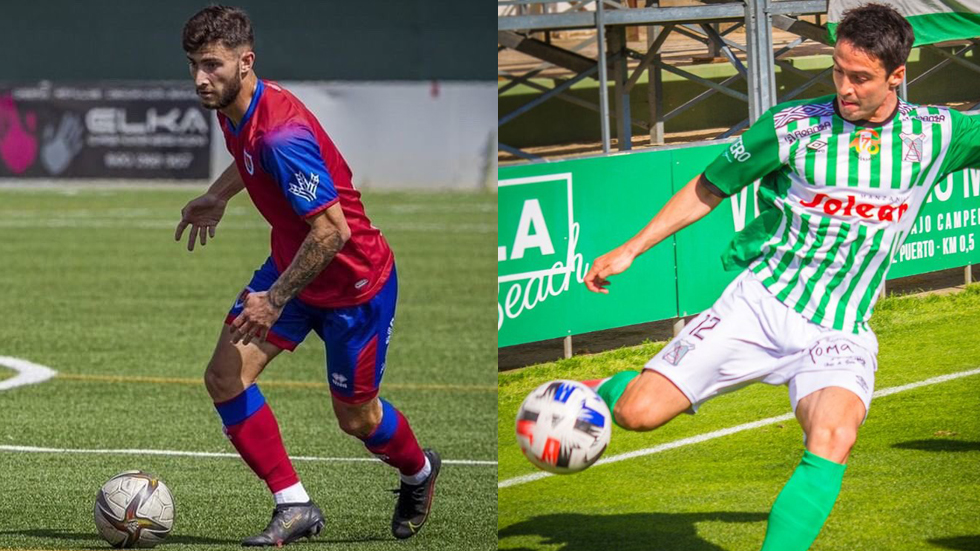 Agüero y Armental / Fotos: Numancia y Atlético Sanluqueño