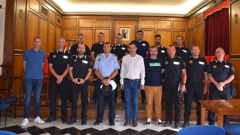 Nuevas incorporaciones Policía Local Alcoy // Foto: AJA