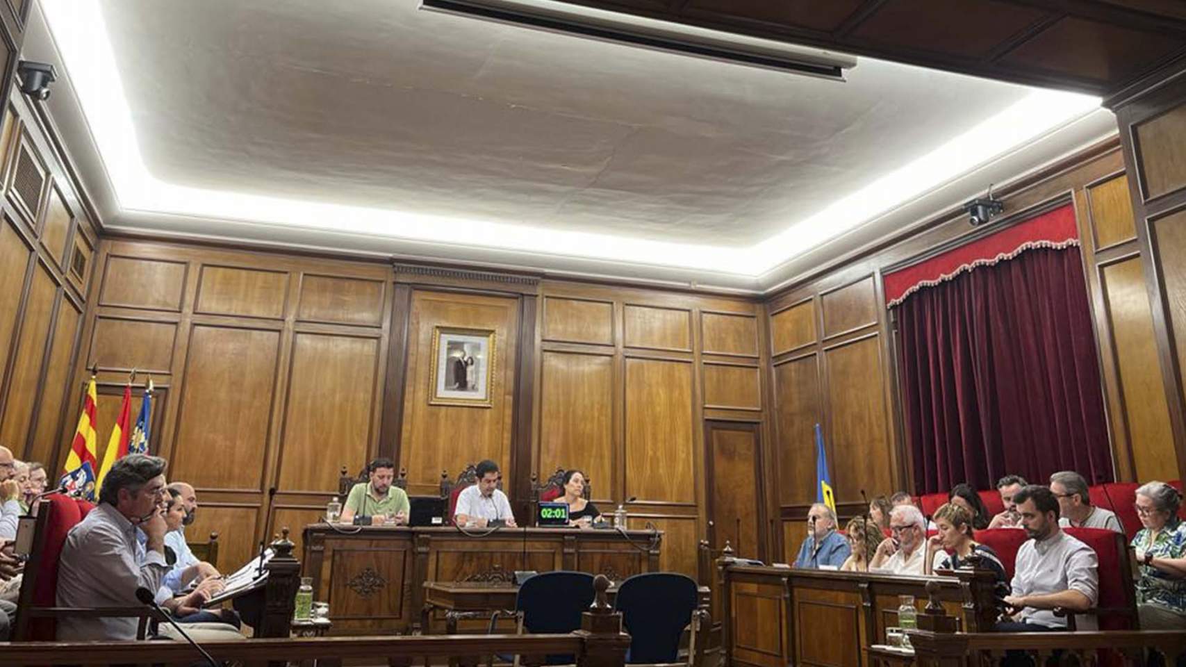 El pleno celebrado en el Ayuntamiento de Alcoy / Foto: Ayuntamiento de Alcoy