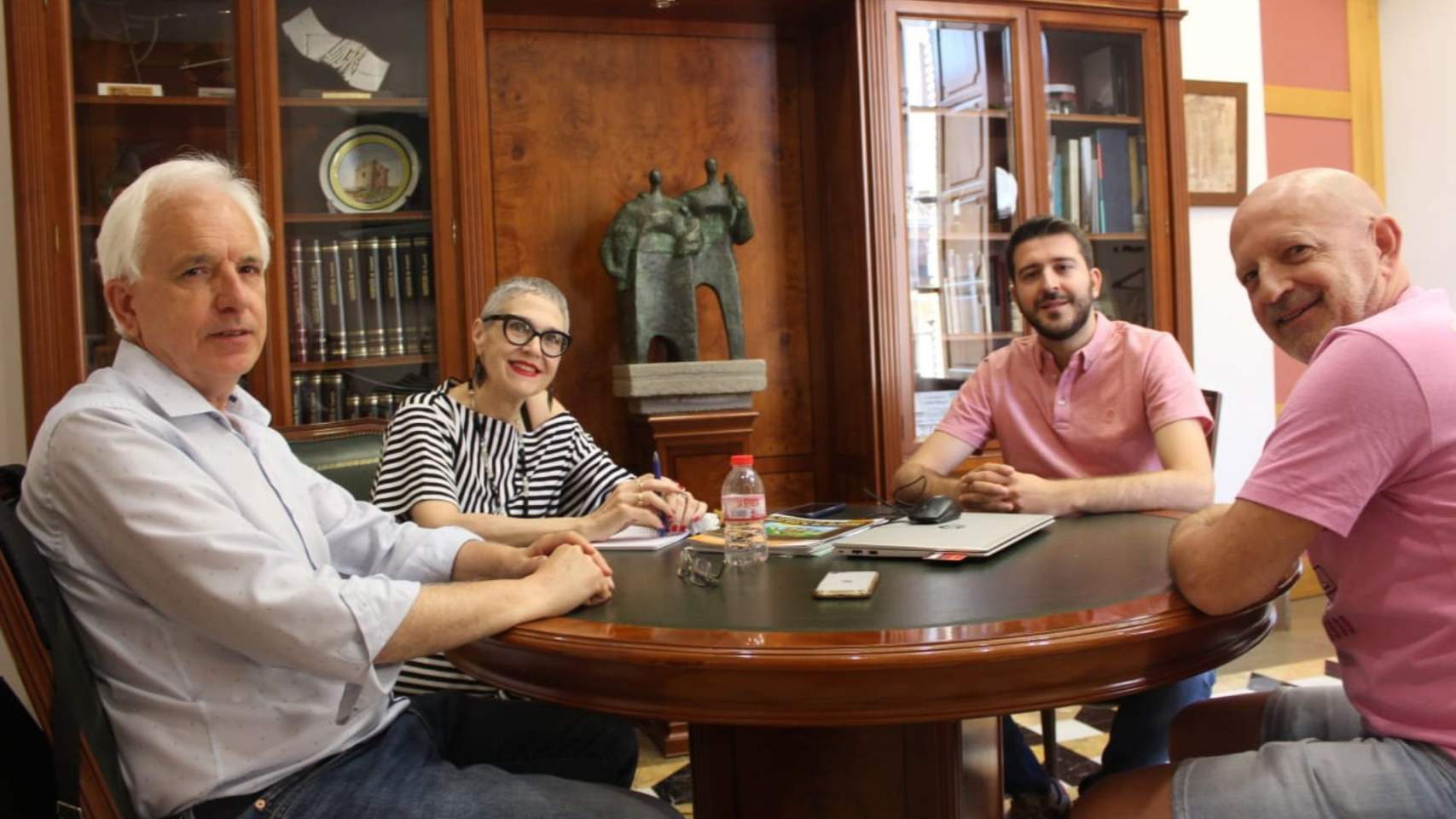 Paco Payà, Marisa Abad, Jordi Pla i J. Vicente Torregrosa.