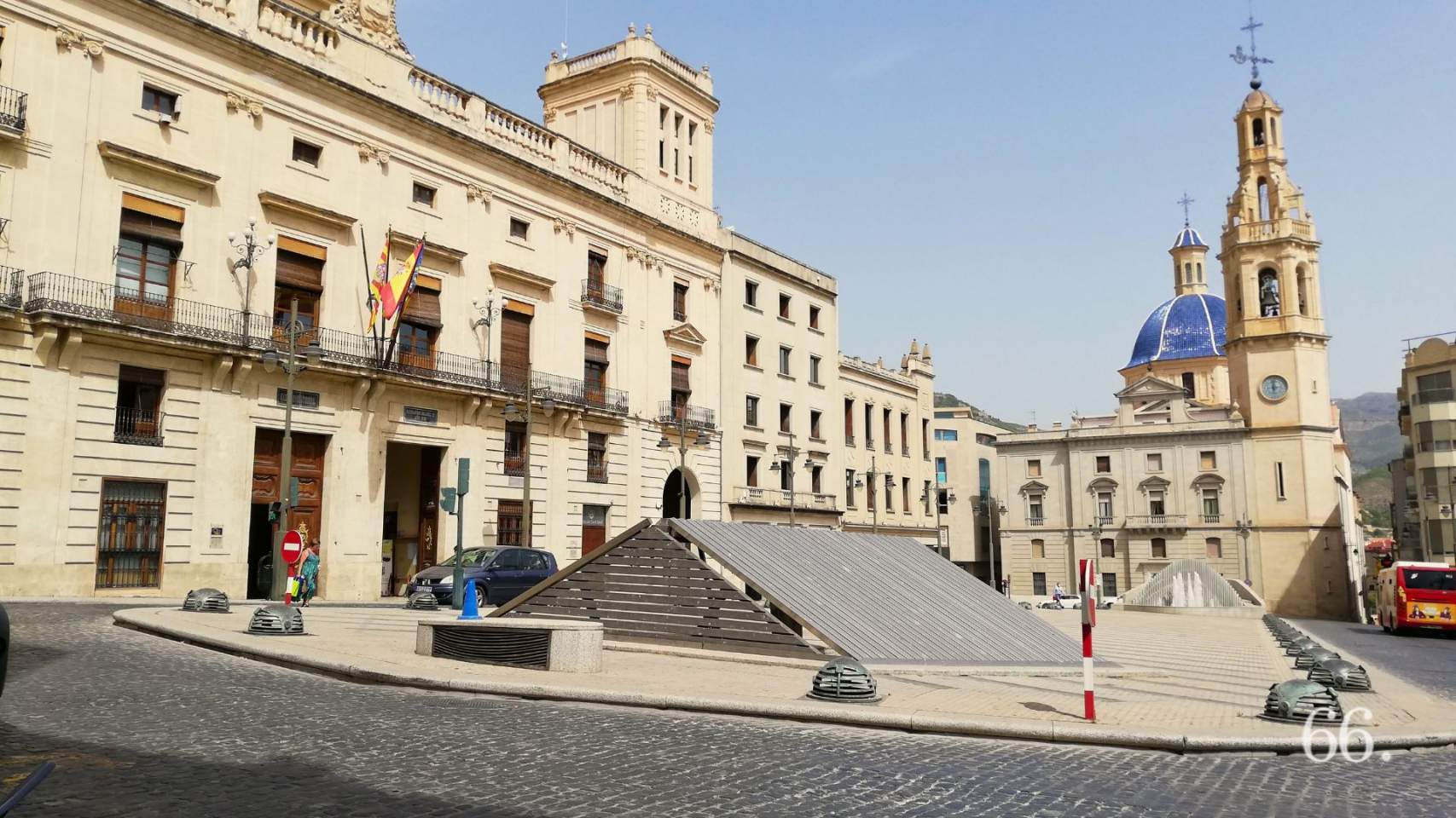 Plaça d'Espanya / Foto: Archivo Pagina66