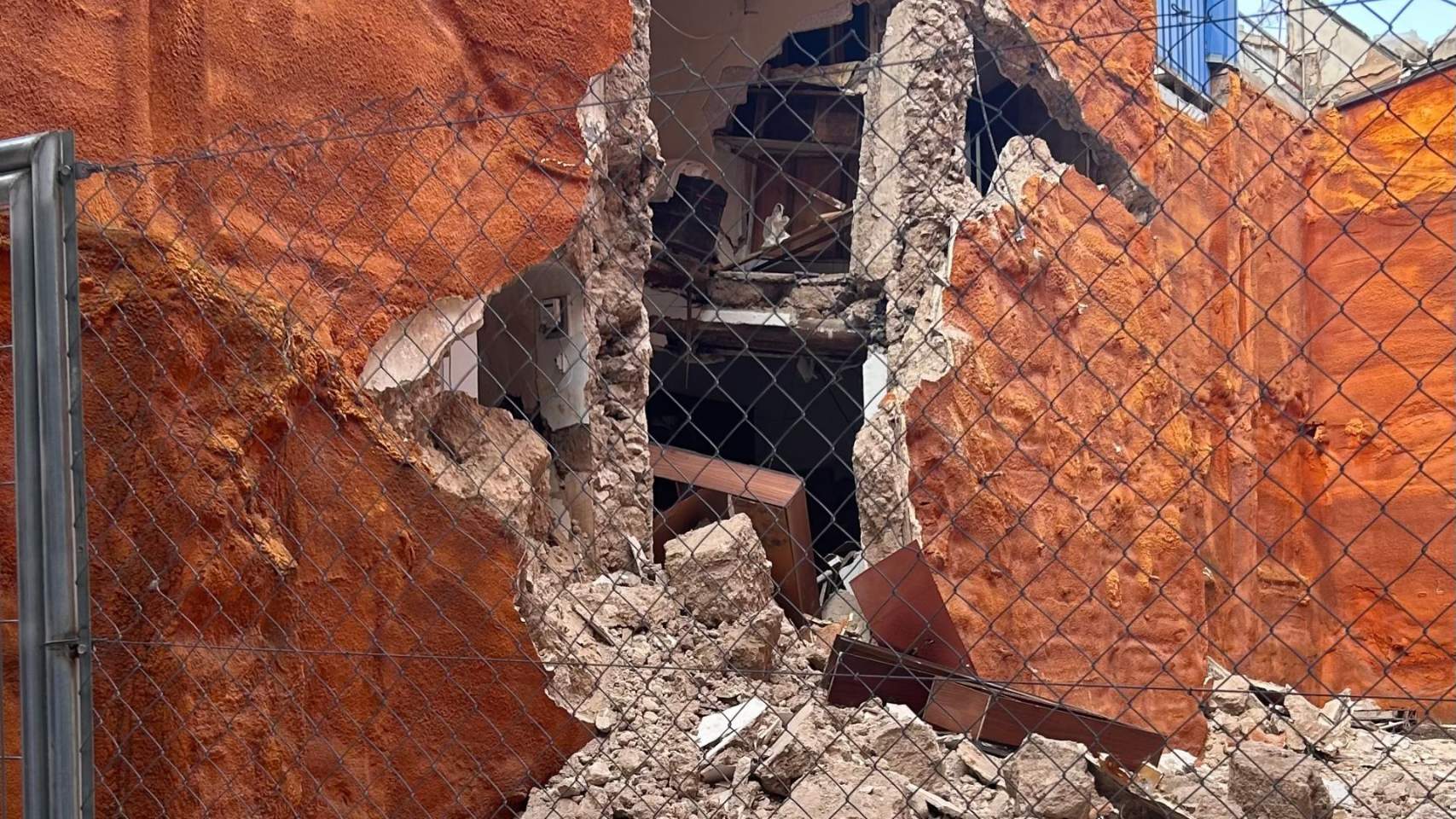 Casa derrumbada / Foto: PP Alcoy