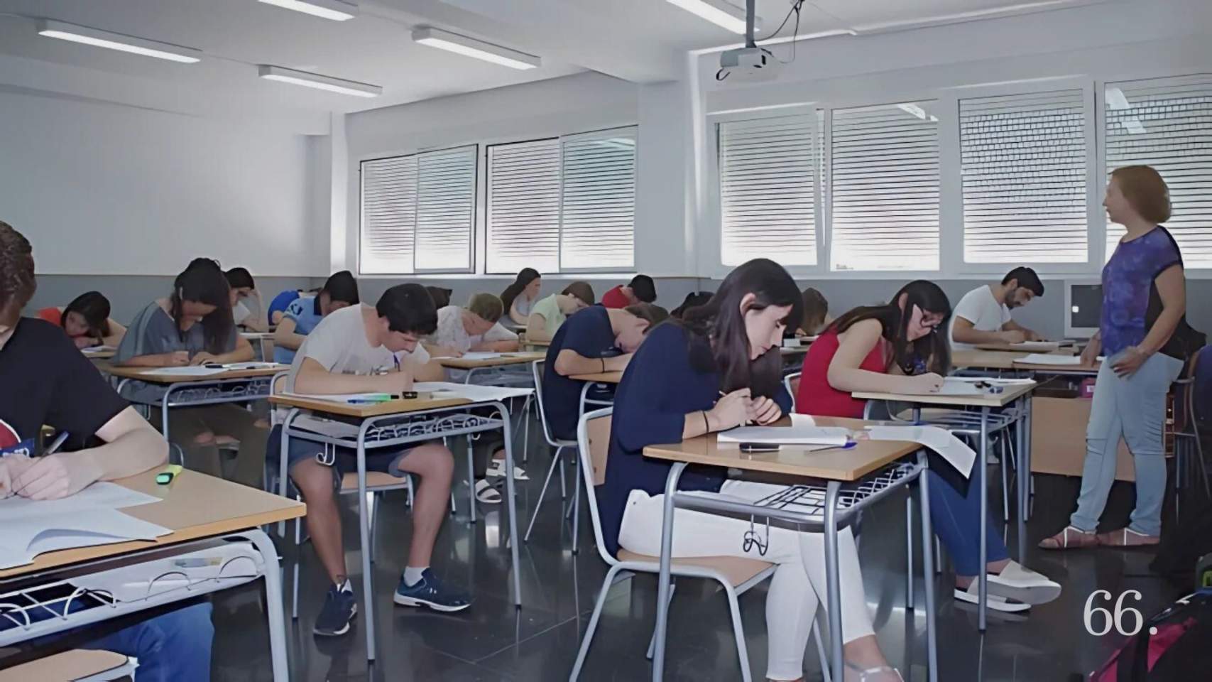 Una imatge de la PAU fa uns anys / Foto ARXp66