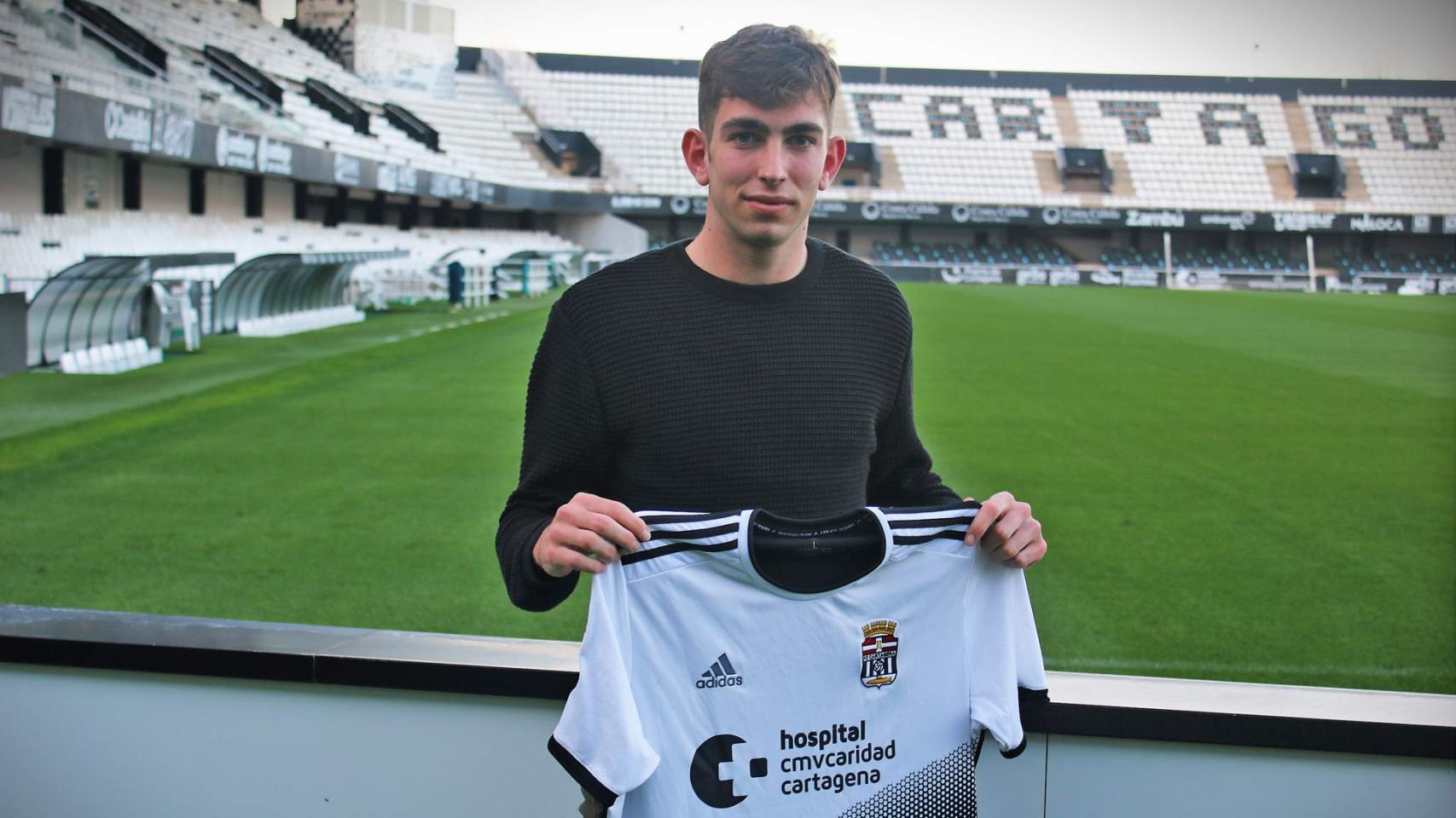 De Pedro en su etapa en el Cartagena