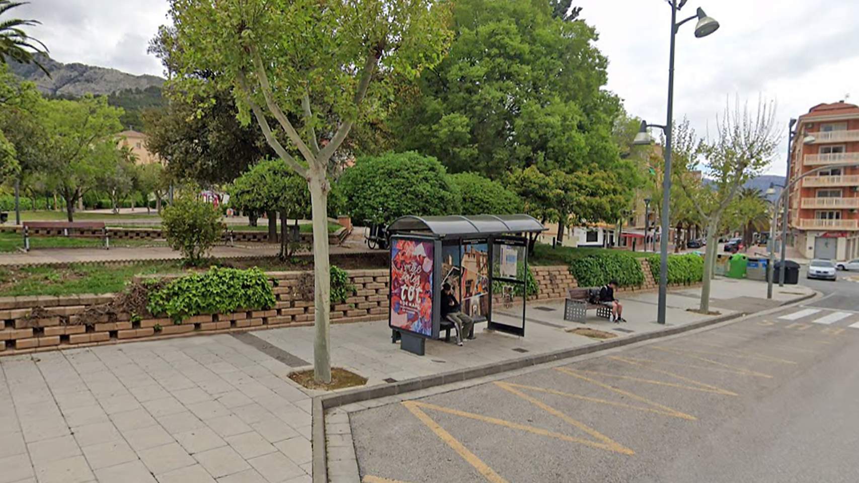 Parada de bus a Cocentaina