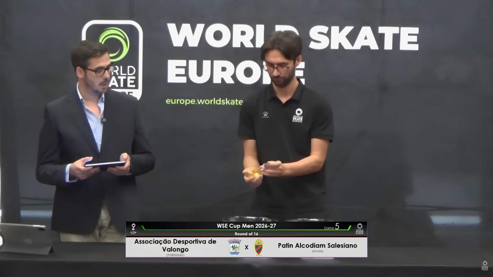 Sorteig WSE Cup