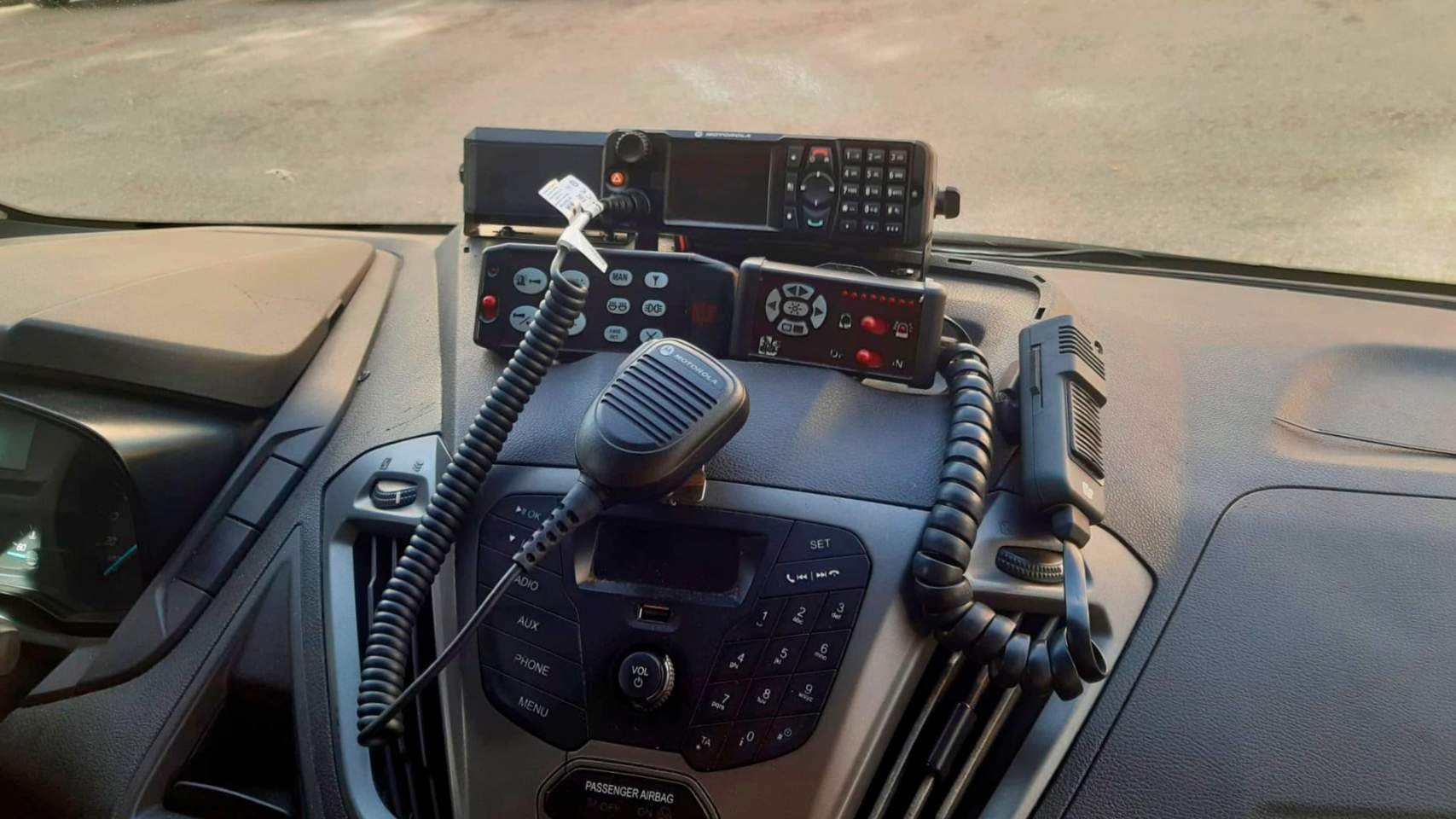 Els walkie-talkies instal&middot;lats en els vehicles