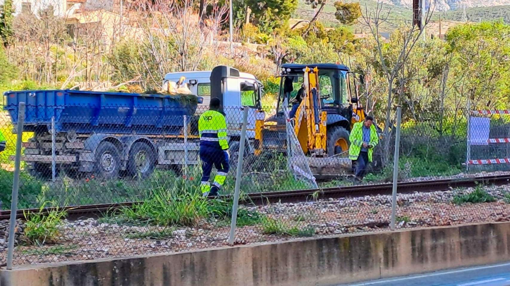 Les obres en la línia Alcoi-Xàtiva s’allargaran fins a setembre de 2027
