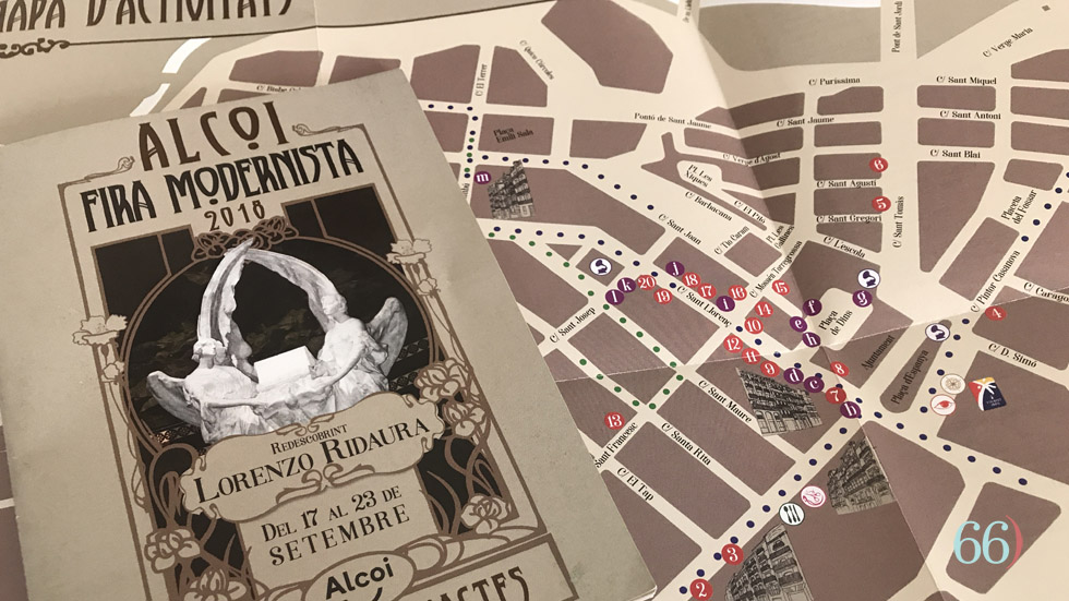 Programa d'activitats de la Fira Modernista