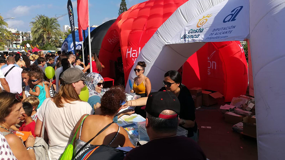 Stand de Costa Blanca en La Vuelta