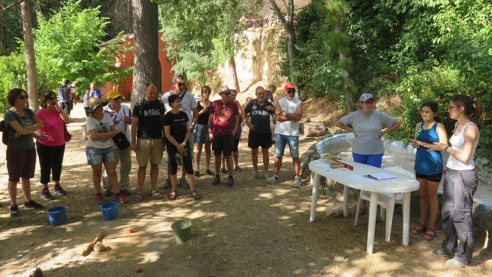 Imatge del taller realitzat al Salt / Foto: Ajuntament d'Alcoi