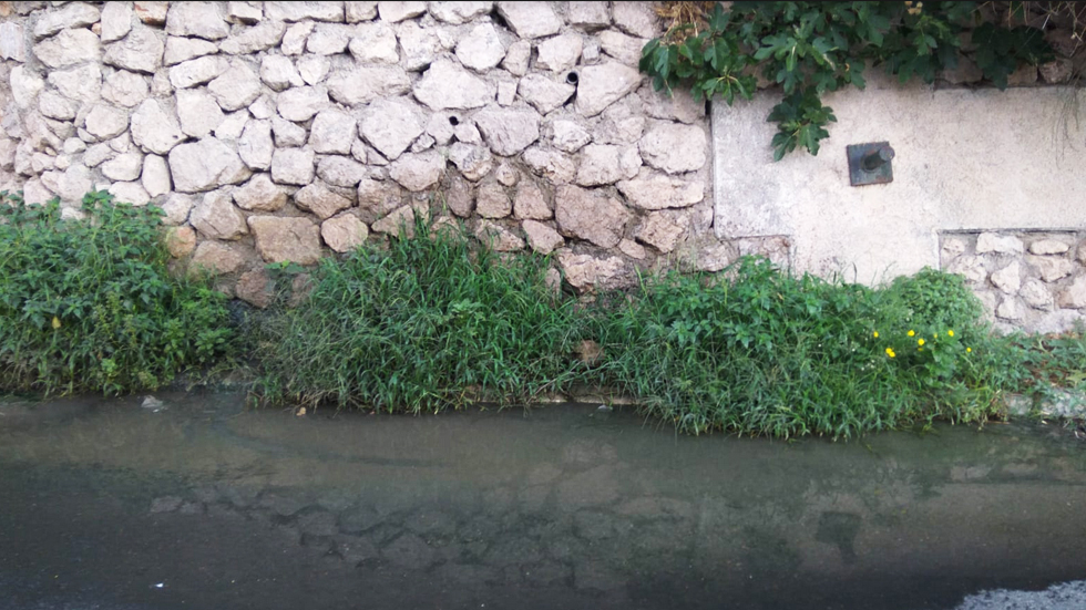 Imagen de la fuga de agua / Foto: Compromís