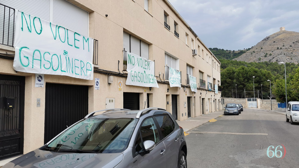 Missatges ciutadans en vivendes pr&ograve;ximes a l'ubicaci&oacute; futura de la gasolinera