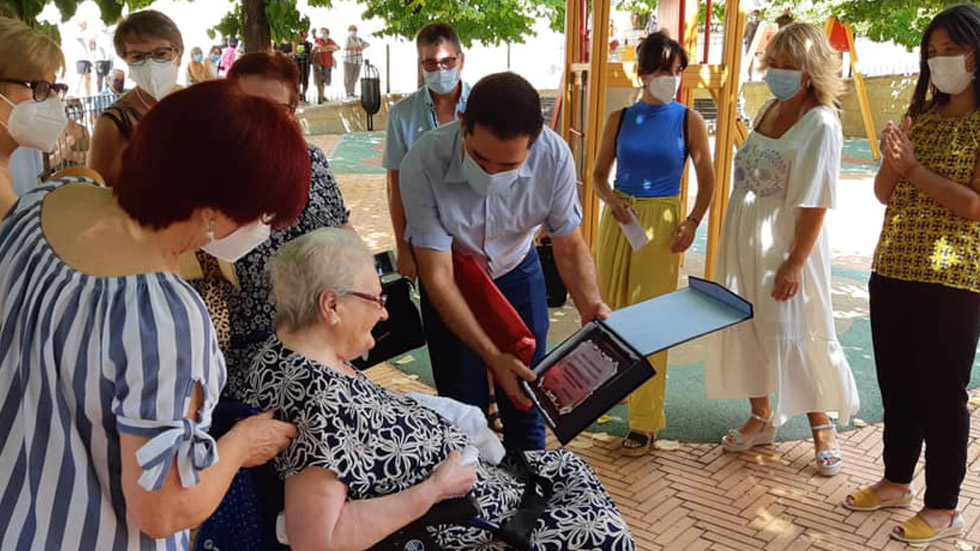 Homenatge a Concha Romero // Foto: Fscebook Toni Francés