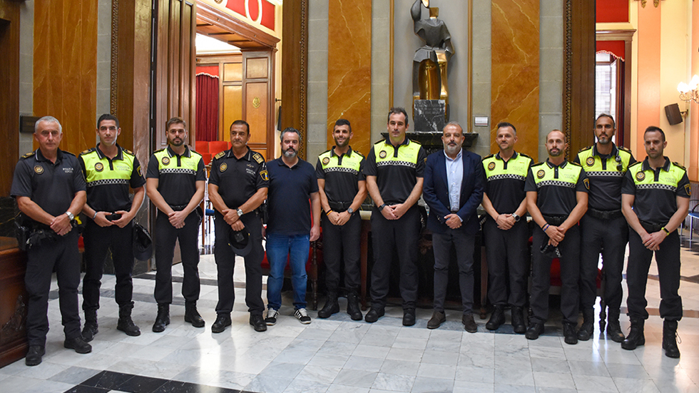 Toma de posesión de los nuevos agentes / Foto: Ayuntamiento