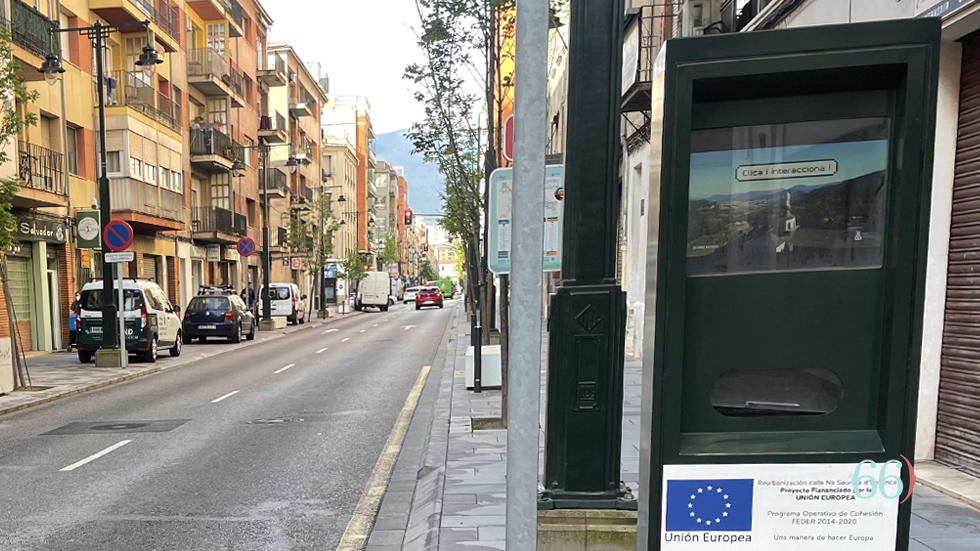 Panel digital en Enten&ccedil;a / Foto: SBG