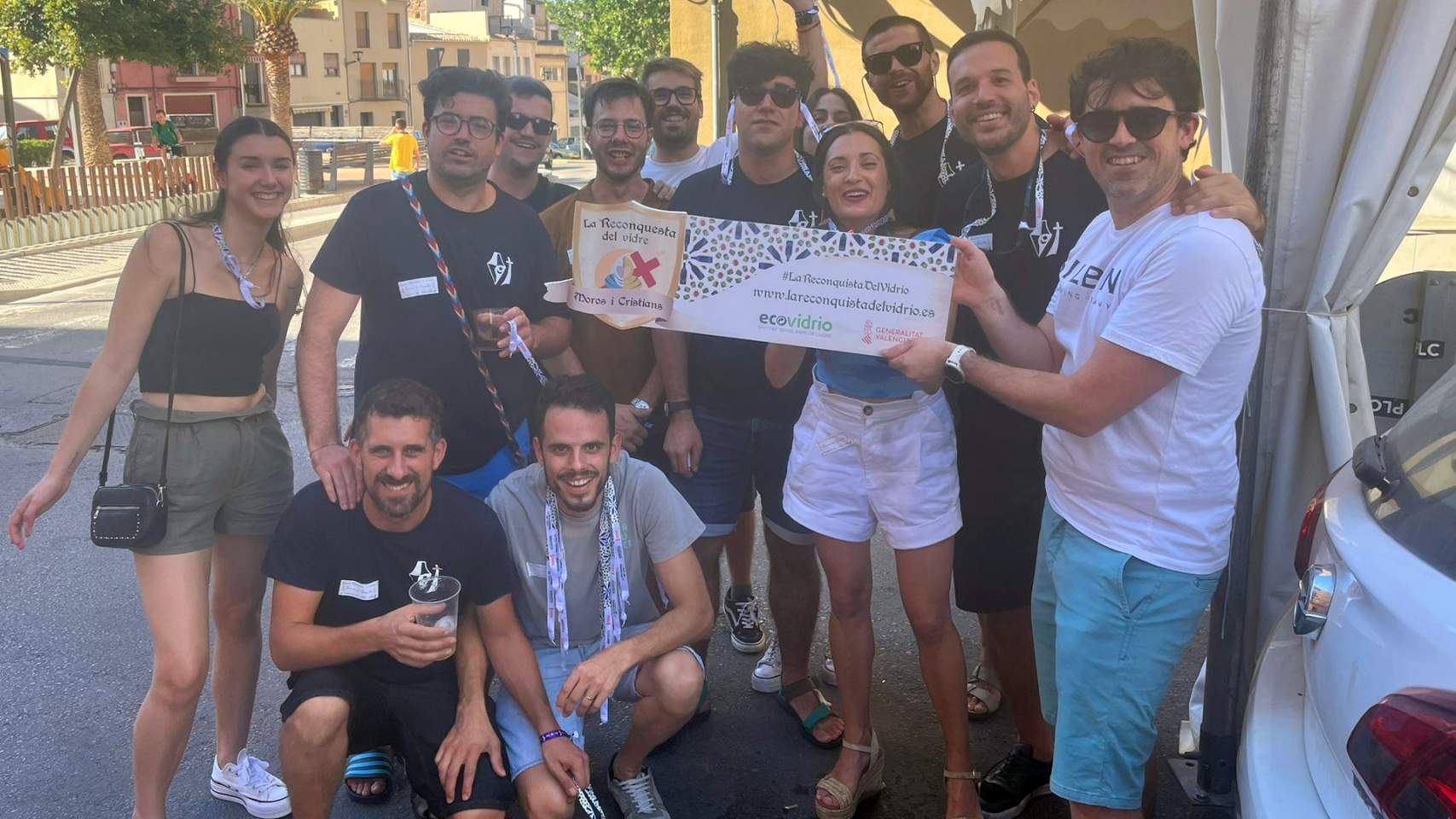 Filà Bequeteros amb 'La Reconquesta del Vidre'