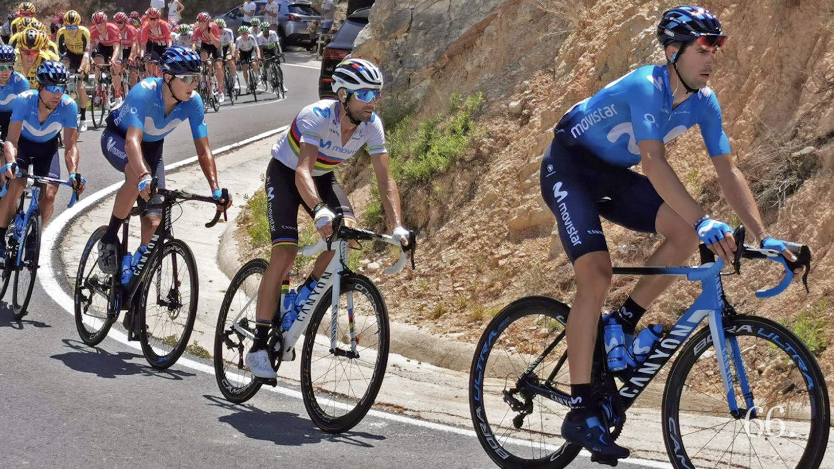 Volta ciclista 2019 al seu pas per la comarca del Comtat // Foto: GLC