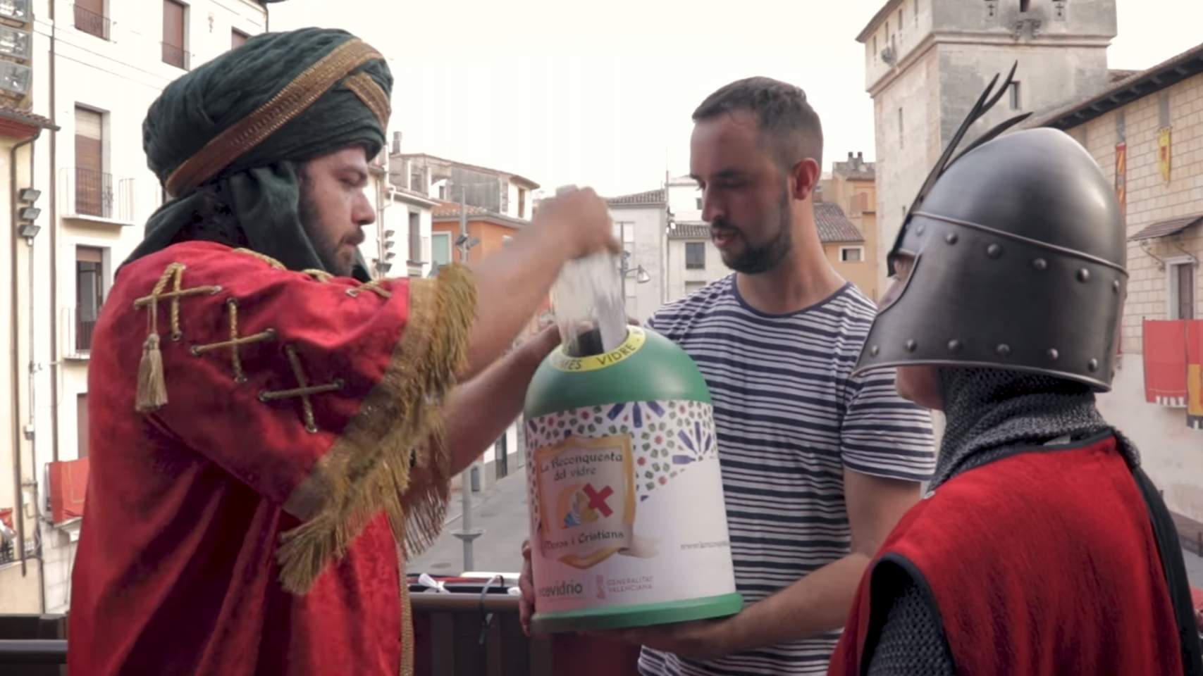 Captura video Reconquesta del vidre a Cocentaina