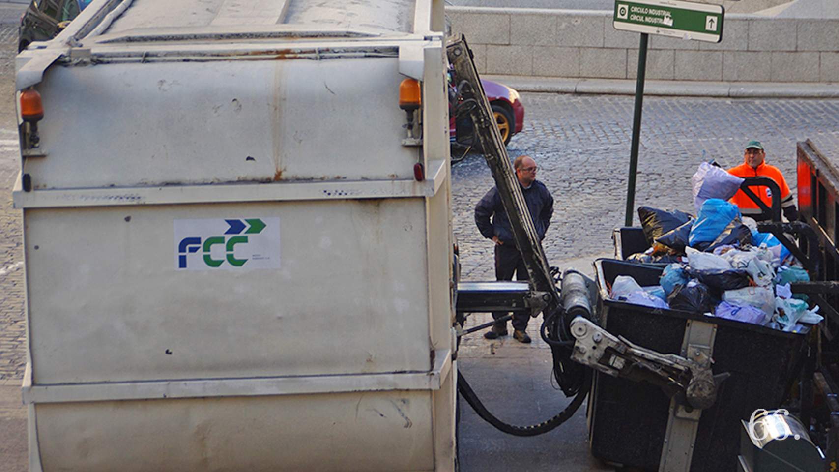 Recogida de residuos en Alcoy