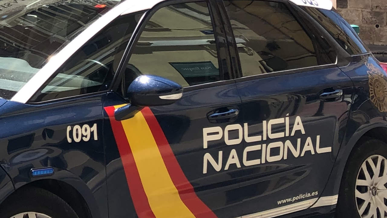 Vehículo de la Policía Nacional / Foto CNP