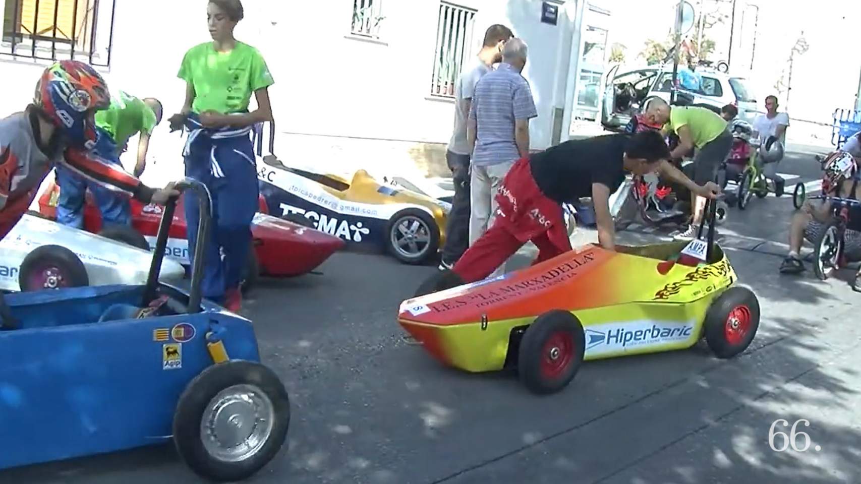 Activitat Autos Bojos a Batoi