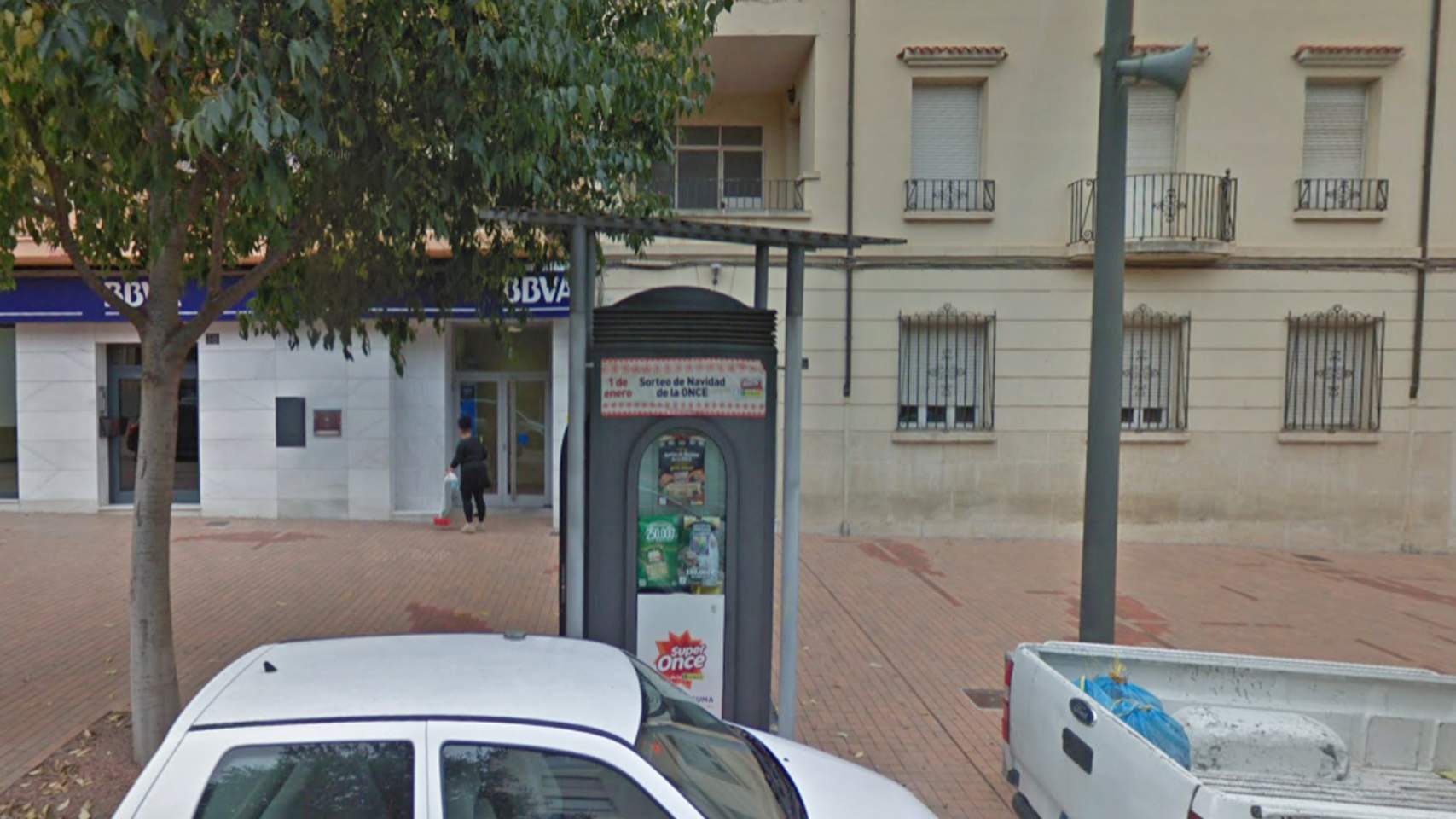 Quiosc de l'ONCE en el Passeig del Comtat de Cocentaina