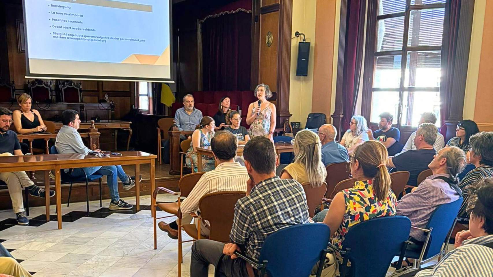 Reunión en el Ayuntamiento