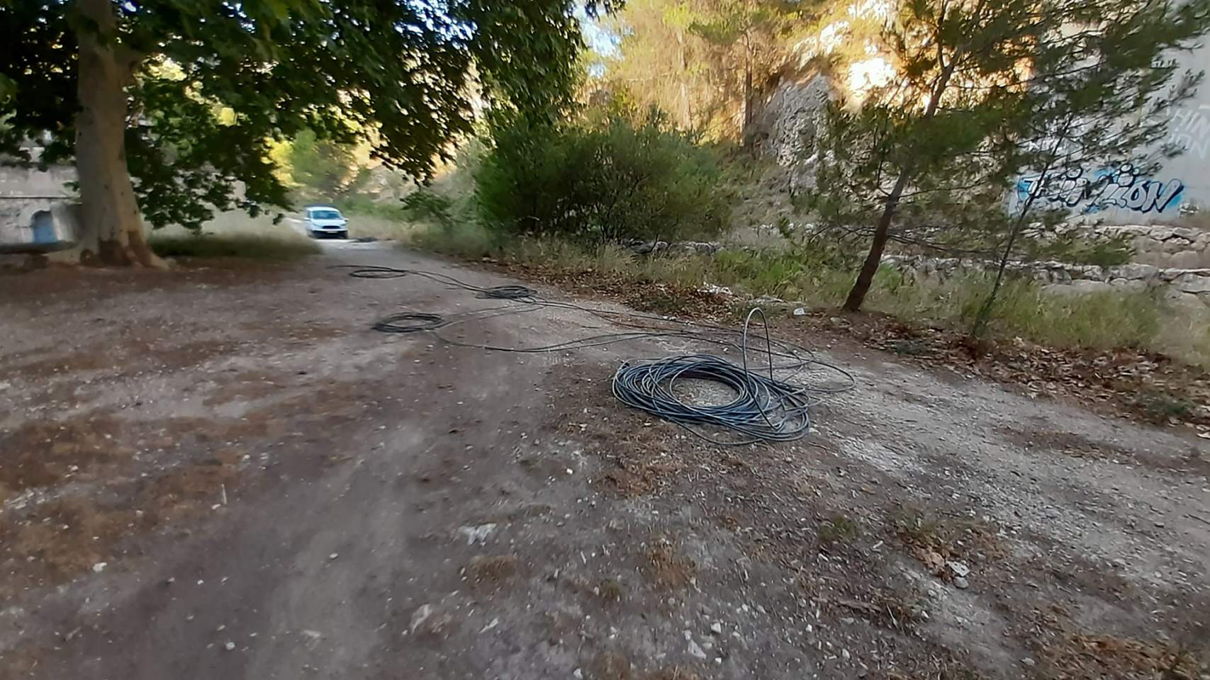 Cableado en el Molinar