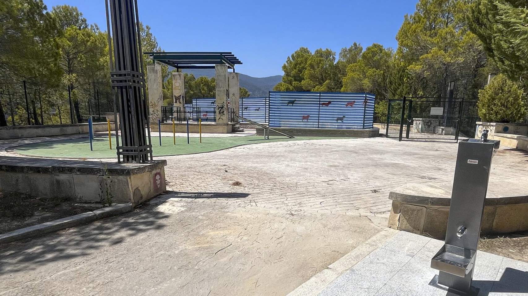Zona canina en Cantagallet