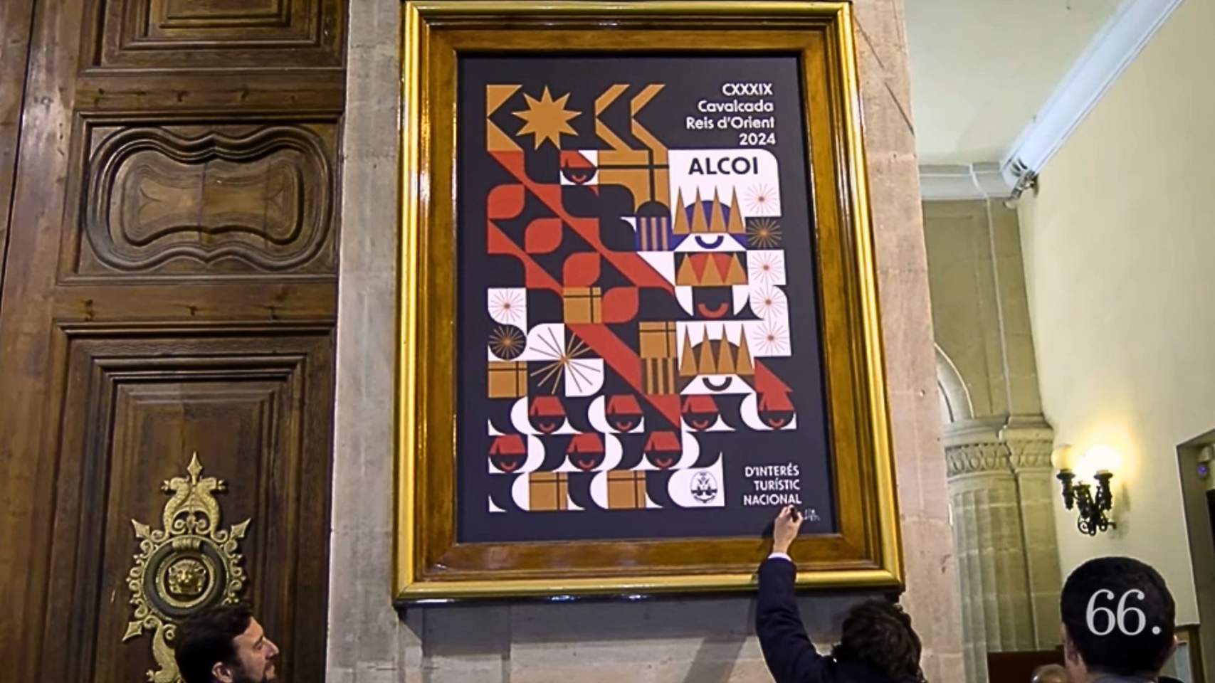 Cartell dels Reis Mags 2023 / Foto: Arxiu Pagina66