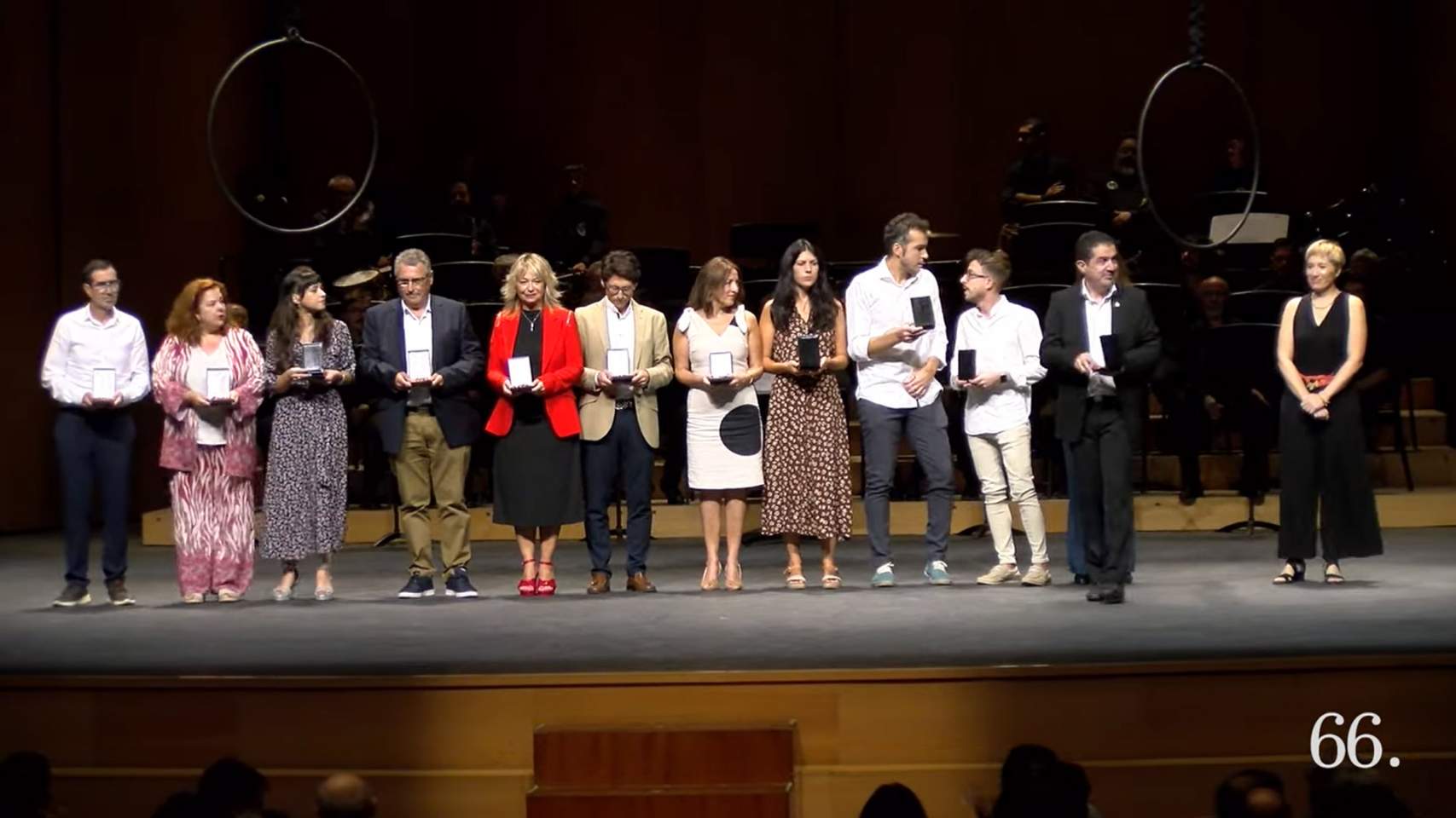 Instant de l'entrega dels premis de 2023