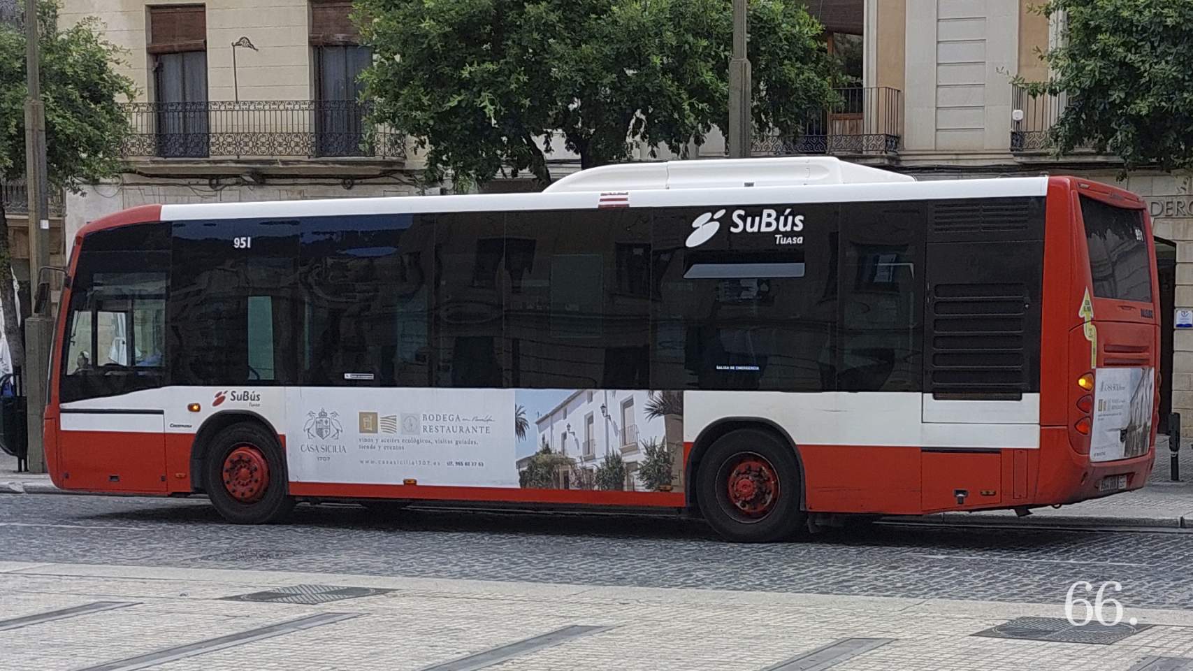 Bus urbano en Alcoy