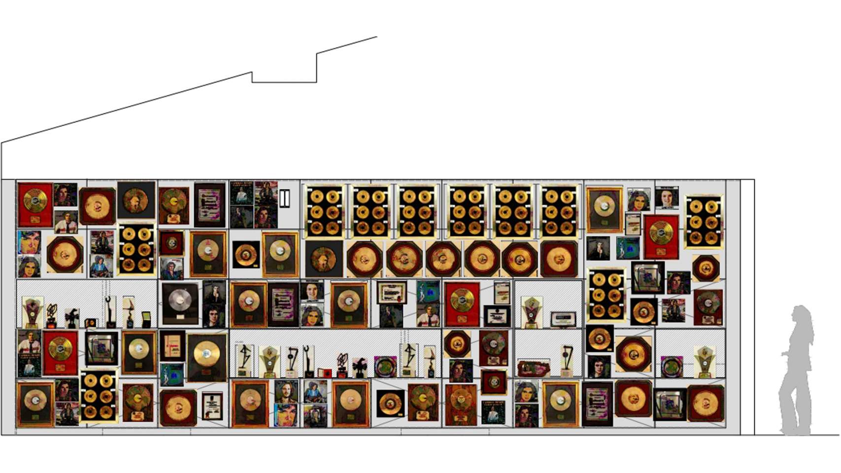 El interior del museo albergará el legado de Camilo Sesto