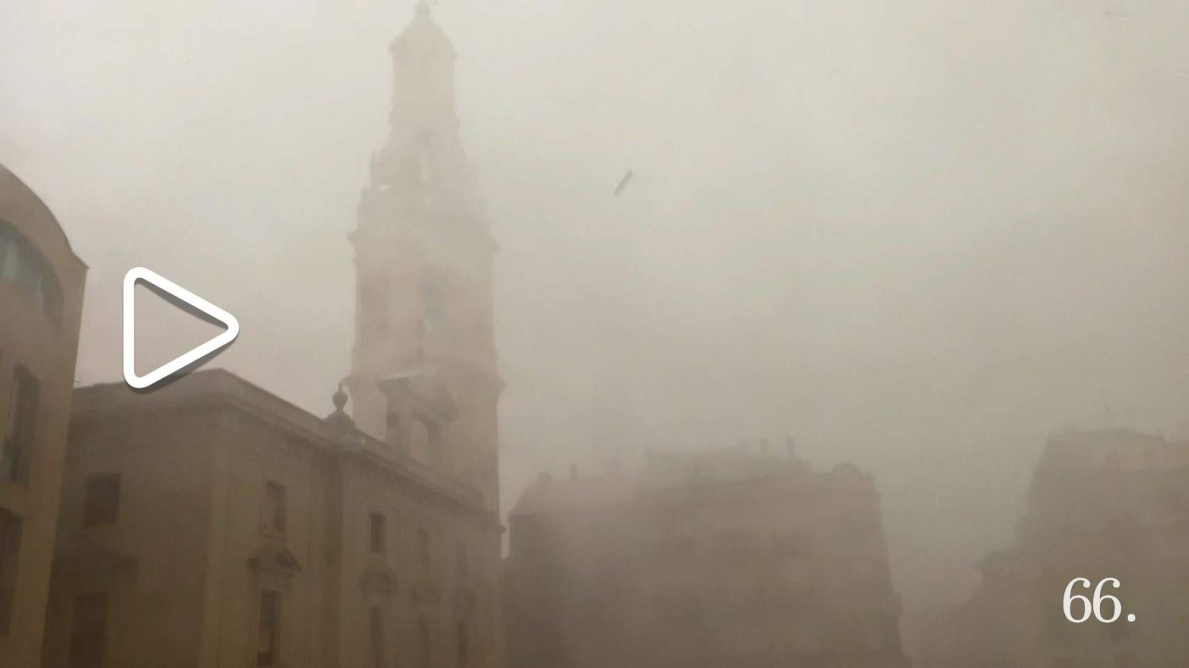 Una tempesta desfermada deixa ratxes de vent de fins a 132 km/h a l&rsquo;Alcoi&agrave; i el Comtat