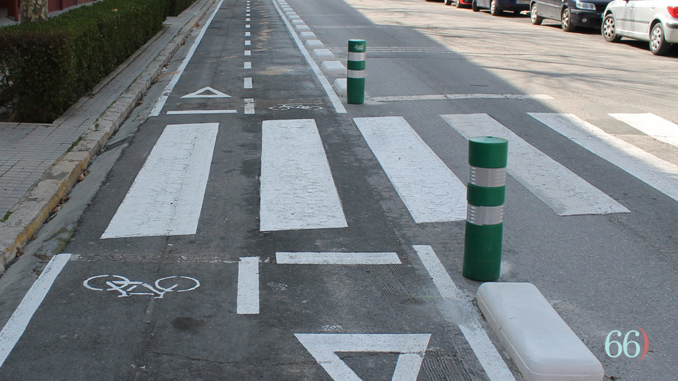 Carril Bici en avenida de Andalucía