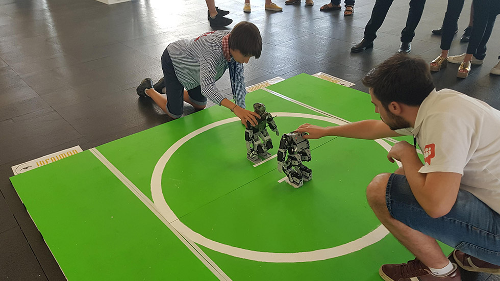 Un instant del CEABOT 2018 / Foto UPV