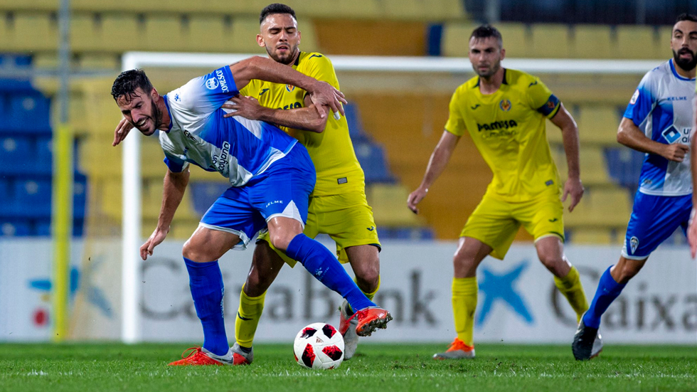 Una jugada del partido. Foto: twitter @VillarrealCF