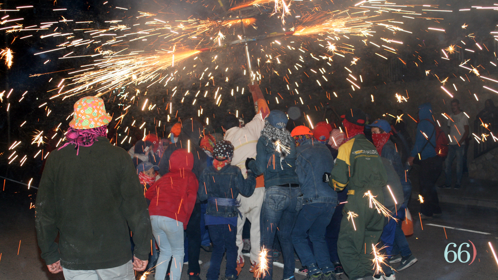 Imatge del Correfoc dels Dimonis Rafolins