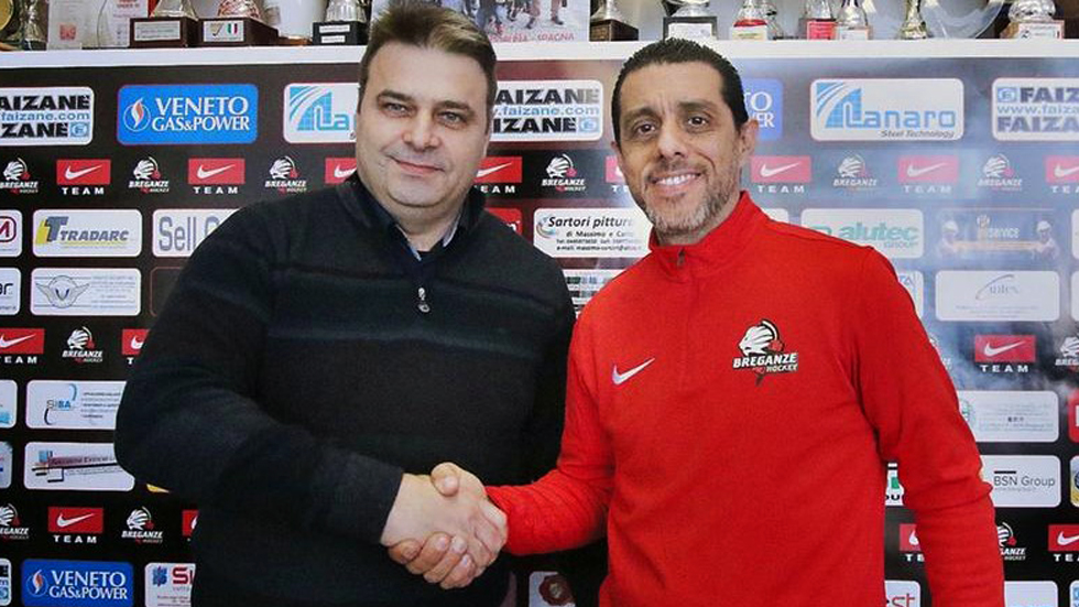 Diego Mir presentado con su actual equipo, el Breganze