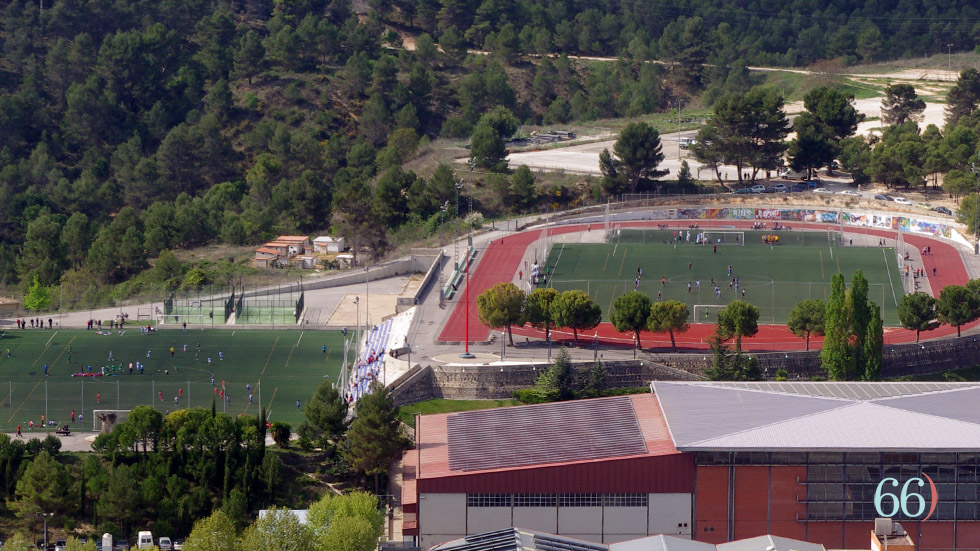 La ampliación del polideportivo podría llegar en unos meses