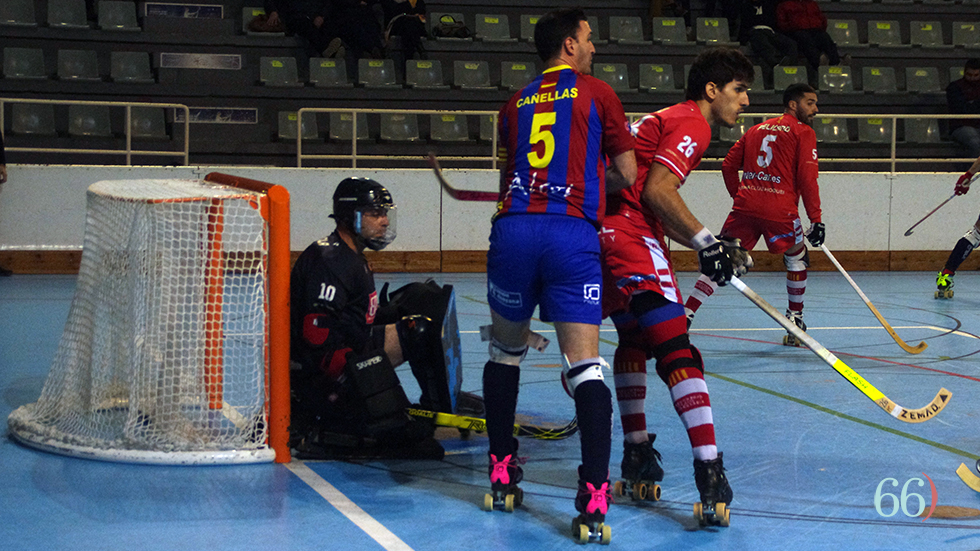 Pere Cañellas frente al Girona la pasada temporada