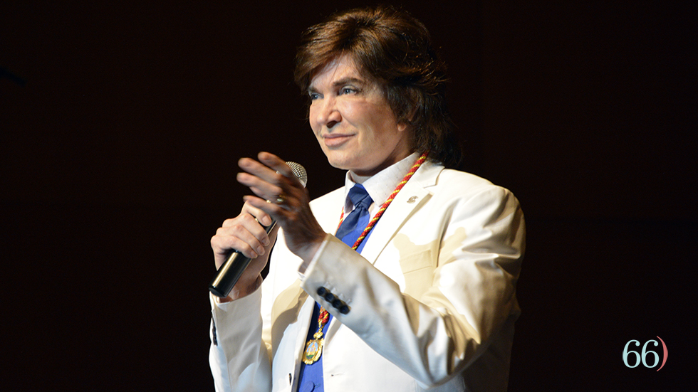 Camilo Sesto en su homenaje en 2016