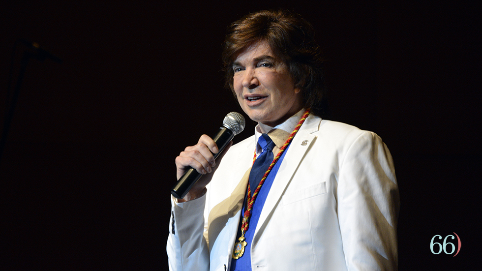 Camilo Sesto en el homenaje de 2016