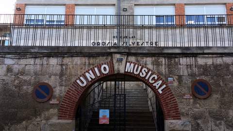 Entrada a la Unió Musical d'Alcoi