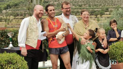 Raúl Roig, segon classificat