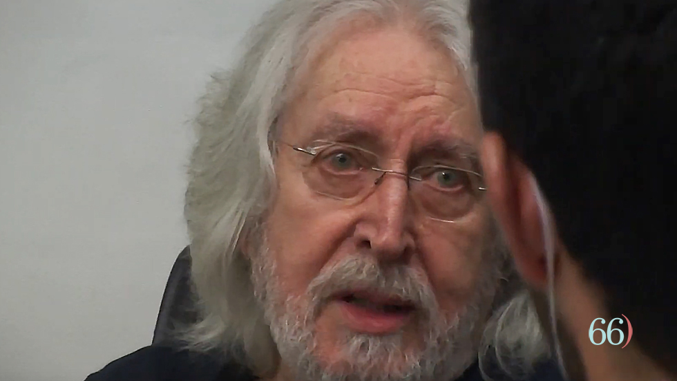 Antoni Miró en el Mas del Sopalmo